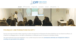 Desktop Screenshot of osteopathie-perinatale-pediatrique.com